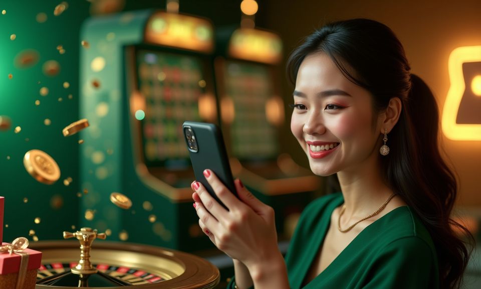 LinkAja Slot casino app visual